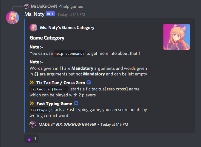 Picture Showing Games